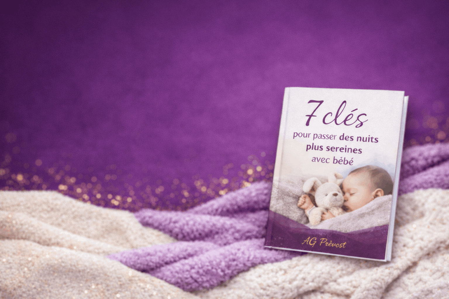 Guide gratuit : 7 clés pour passer des nuits plus sereines avec bébé