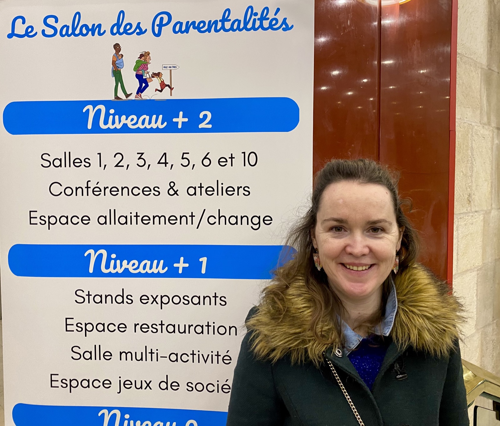 Anne-Gaëlle Prévost au Salon des parentalités de Rouen